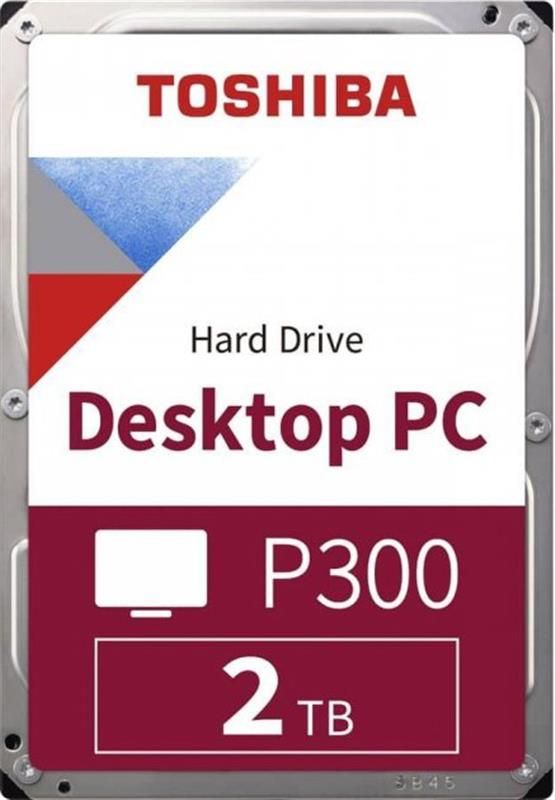 Накопичувач HDD SATA 2.0TB Toshiba P300 7200rpm 256MB (HDWD320UZSVA)