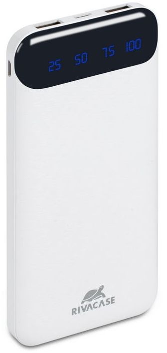 Універсальна мобільна батарея Rivacase Rivapower 10000mAh White (VA2240)