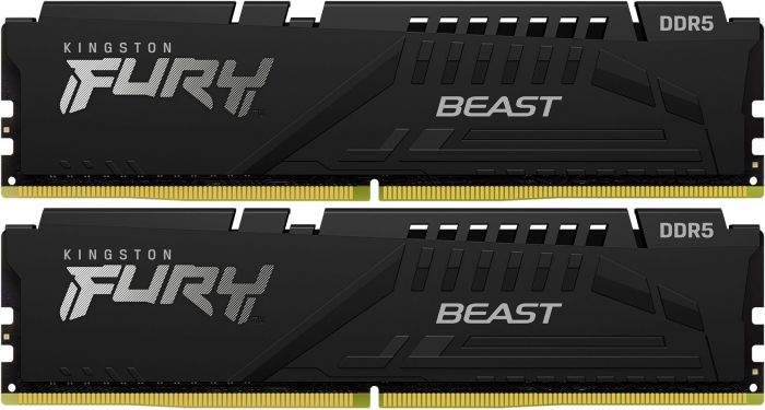 Модуль пам`яті DDR5 2x16GB/5200 Kingston Fury Beast Black (KF552C40BBK2-32)