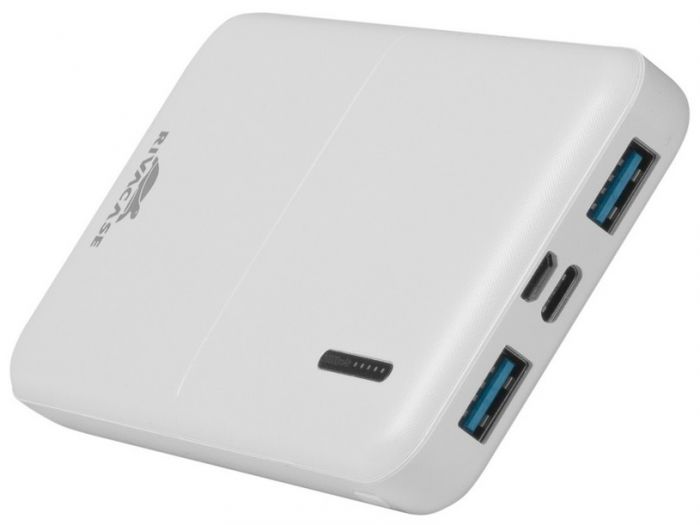 Універсальна мобільна батарея Rivacase Rivapower 10000mAh White (VA2532)