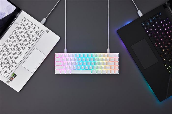 Клавiатура Asus ROG Falchion Ace LED 68key NX RD White (90MP0346-BKUA11)