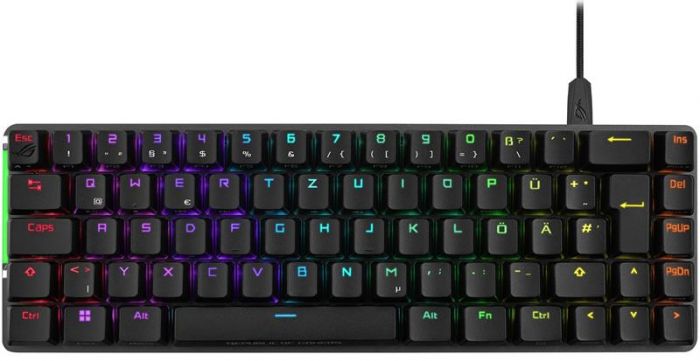 Клавiатура Asus ROG Falchion Ace LED 68key NX RD Black (90MP0346-BKUA01)