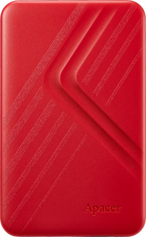 Зовнішній жорсткий диск 2.5" USB 2.0TB Apacer AC236 Red (AP2TBAC236R-1)