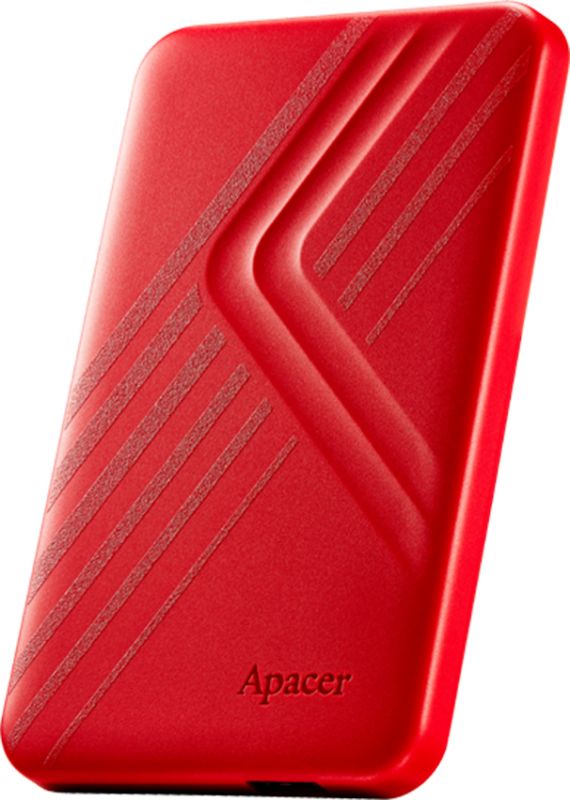 Зовнішній жорсткий диск 2.5" USB 2.0TB Apacer AC236 Red (AP2TBAC236R-1)