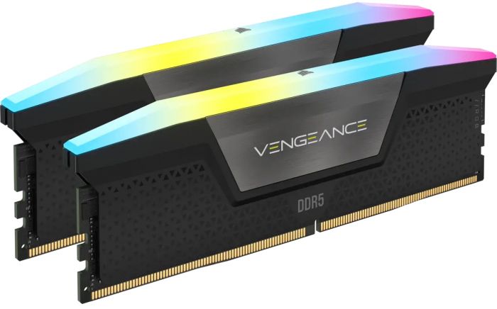 Модуль пам`ятi DDR5 2x16GB/6000 Corsair Vengeance RGB Black (CMH32GX5M2E6000C36)