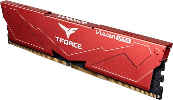 Модуль пам`ятi DDR5 2x16GB/6000 Team T-Force Vulcan Red (FLRD532G6000HC38ADC01)