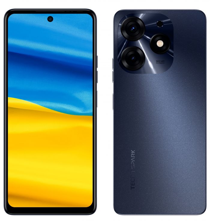 Смартфон Tecno Spark 10 Pro (KI7) 8/256GB NFC Dual Sim Starry Black (4895180796104)