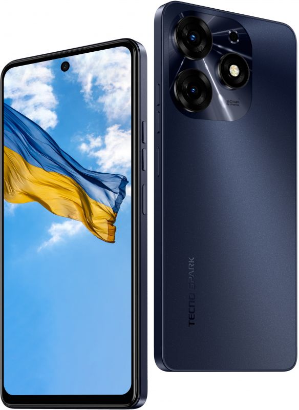 Смартфон Tecno Spark 10 Pro (KI7) 8/256GB NFC Dual Sim Starry Black (4895180796104)