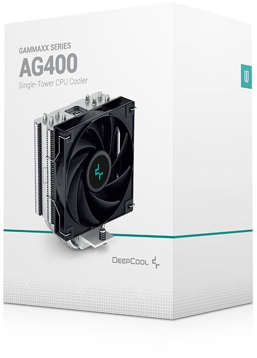 Кулер процесорний DeepCool AG400 (R-AG400-BKNNMN-G-1)