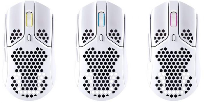 Миша бездротова HyperX Pulsefire Haste WL White (4P5D8AA)