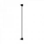 Кабель Goojodoq Type-C-Lightning для пульта квадрокоптера DJI Mavic 3 / Air 2 / Air 2S / Mini 2 / Mini 3 Pro 0.3м Black (100500392440660-30TL)