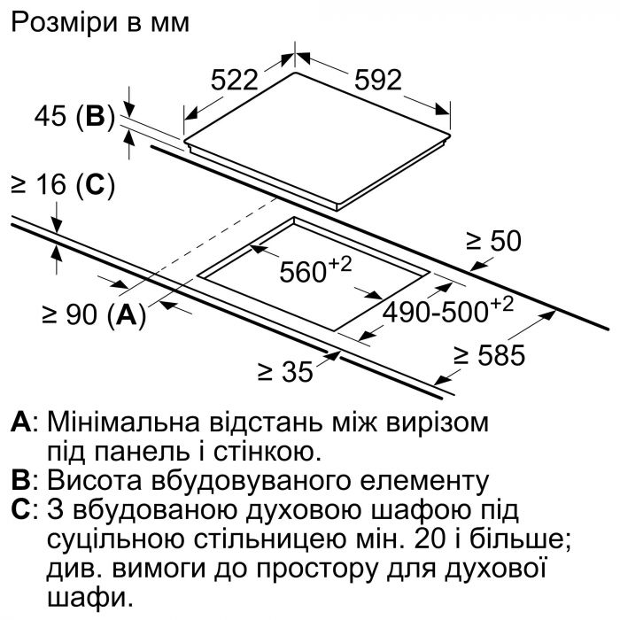 Варильна поверхня Bosch PKE611BA2E