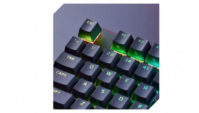 Клавіатура HyperX Alloy Origins Core PBT Aqua RGB Black (639N9AA) 