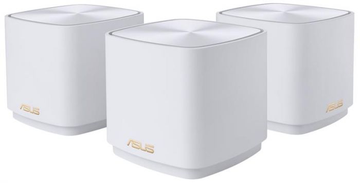 Бездротовий маршрутизатор Asus ZenWiFi XD5 White 3pk (XD5-W-3-PK/90IG0750-MO3B20)