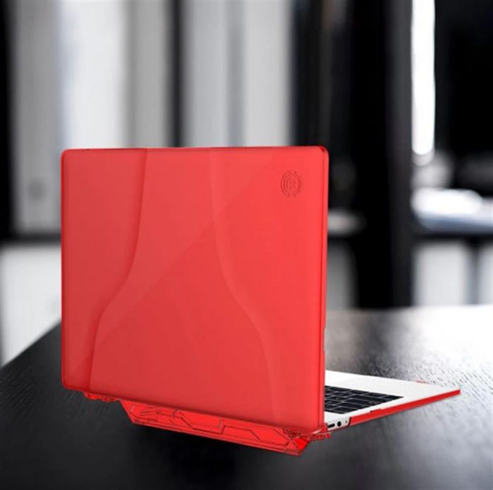 Чохол для ноутбука протиударний Becover PremiumPlastic для Macbook Air M1 (A1932/A2337) 13.3" Red (708883)