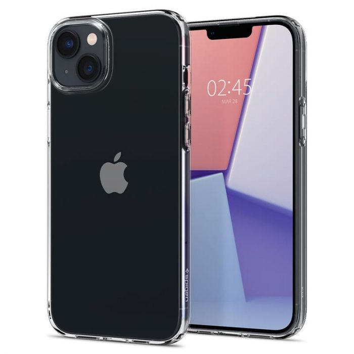 Чохол-накладка Spigen Liquid Crystal для Apple iPhone 14 Crystal Clear (ACS05033)