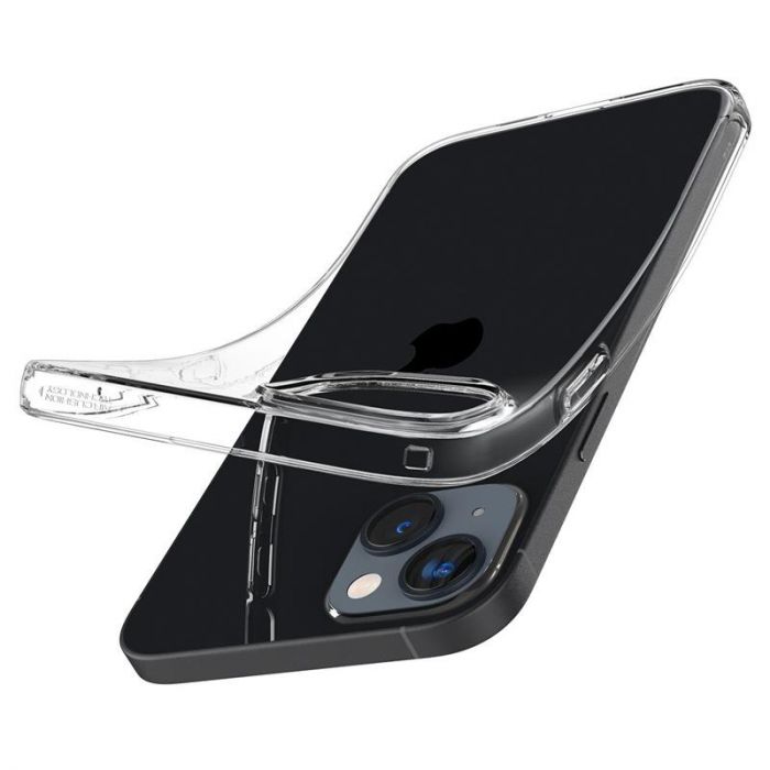 Чохол-накладка Spigen Liquid Crystal для Apple iPhone 14 Crystal Clear (ACS05033)