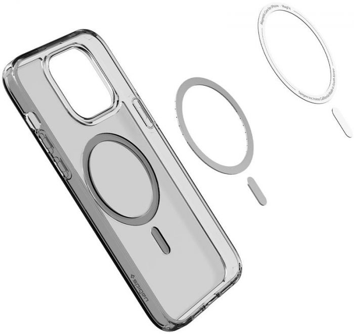 Чохол-накладка Spigen Ultra Hybrid MagFit для Apple iPhone 14 Pro Frost Black (ACS05586)