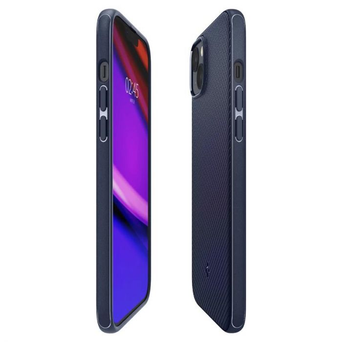 Чохол-накладка Spigen Mag Armor MagFit для Apple iPhone 14 Navy Blue (ACS05066)