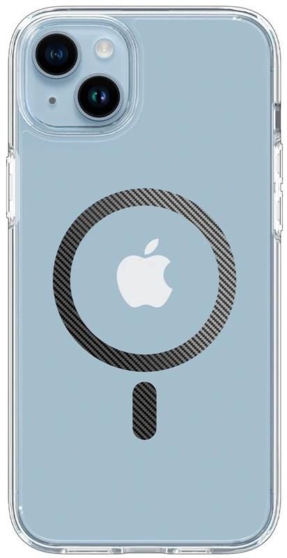 Чохол-накладка Spigen Ultra Hybrid MagFit для Apple iPhone 14 Carbon Fiber (ACS05050)