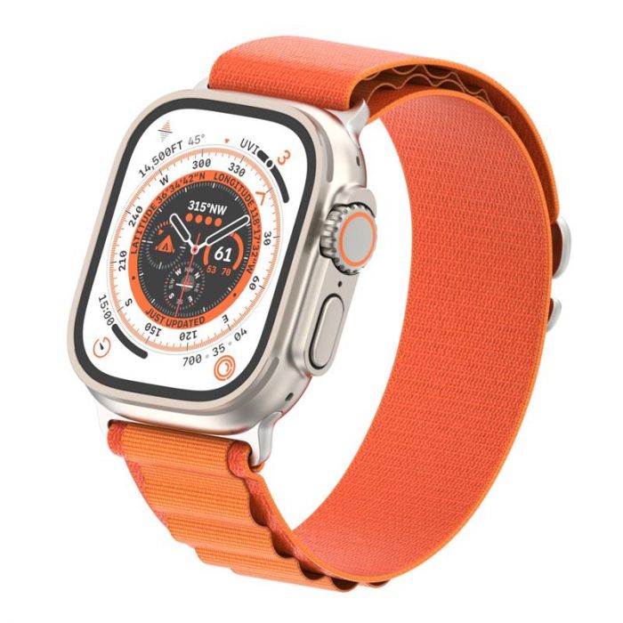 Ремінець Armorstandart Alpina Band для Apple Watch 38mm/40mm/41mm Orange (ARM64978)