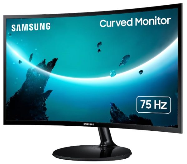 Монiтор Samsung 27" LS27C360 (LS27C360EAIXCI) Curved VA Black