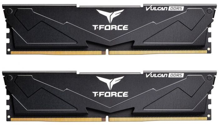 Модуль пам`ятi DDR5 2x16GB/6000 Team T-Force Vulcan Black (FLBD532G6000HC38ADC01)