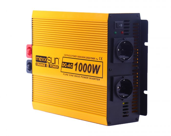 Інвертор напруги Mexxsun YX-1000W-S, 24V/220V, 1000W (29179)