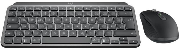 Комплект (клавіатура, миша) бездротовий Logitech MX Keys Mini Combo for Business Graphite US (920-011061)