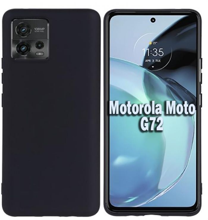 Чохол-накладка BeCover для Motorola Moto G72 Black (708931)