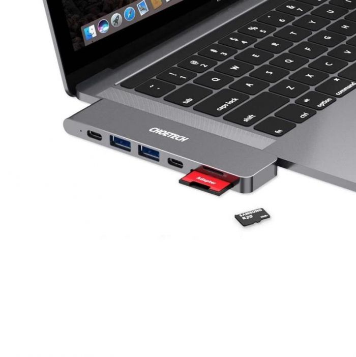 USB-хаб Choetech HUB-M14 USB Type-C 7-в-1