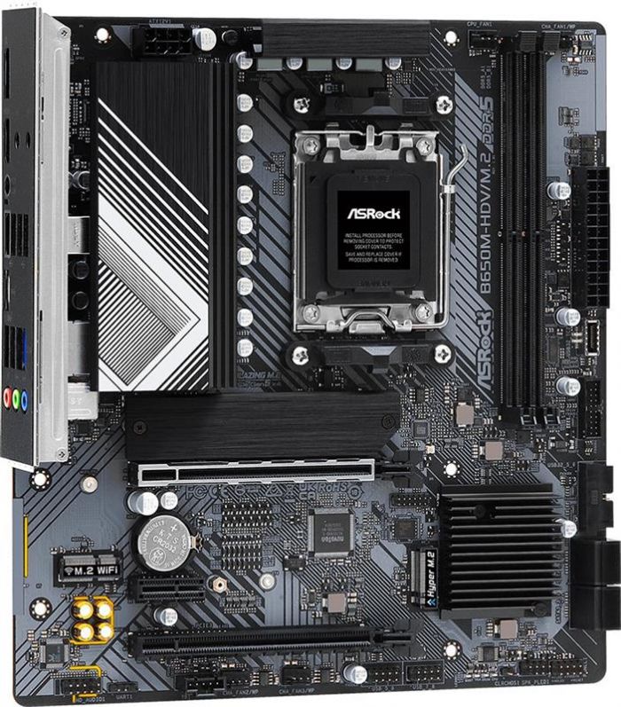 Материнська плата ASRock B650M-HDV/M.2 Socket AM5