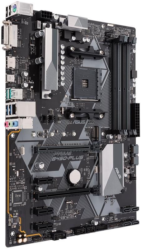 Материнська плата Asus Prime B450-Plus Socket AM4