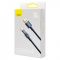 Кабель Baseus Explorer USB - USB Type-C (M/M), 5 A, 100 W, 2 м Blue (CATS000303)
