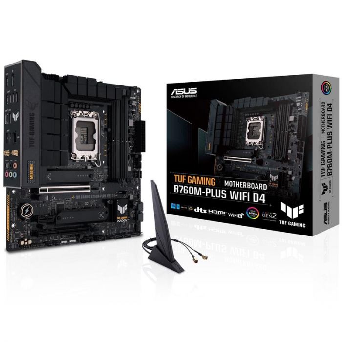 Материнська плата Asus TUF Gaming B760M-Plus WiFi D4 Socket 1700