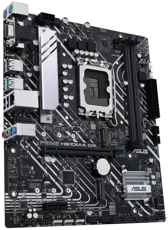 Материнська плата Asus Prime H610M-A D4-CSM Socket 1700