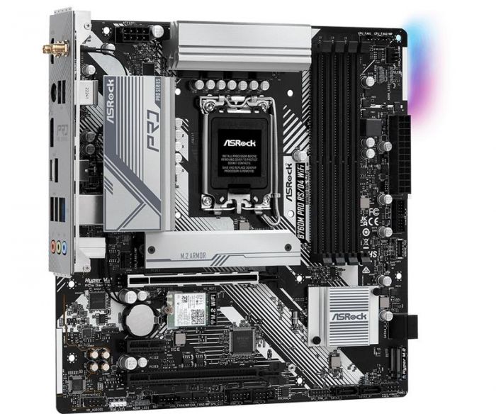 Материнська плата ASRock B760M Pro RS/D4 WiFi Socket 1700