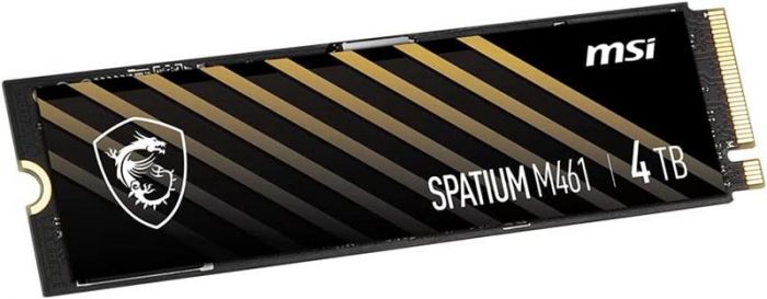 Накопичувач SSD 4TB MSI Spatium M461 M.2 2280 PCIe 4.0 x4 NVMe 3D NAND TLC (S78-440R030-P83)