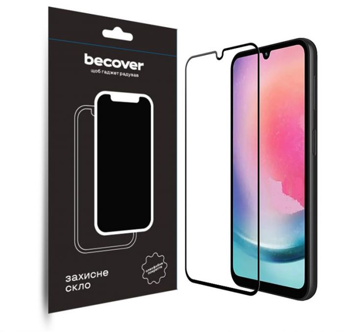 Захисне скло BeCover для Samsung Galaxy A24 4G SM-A245 Black (709083)