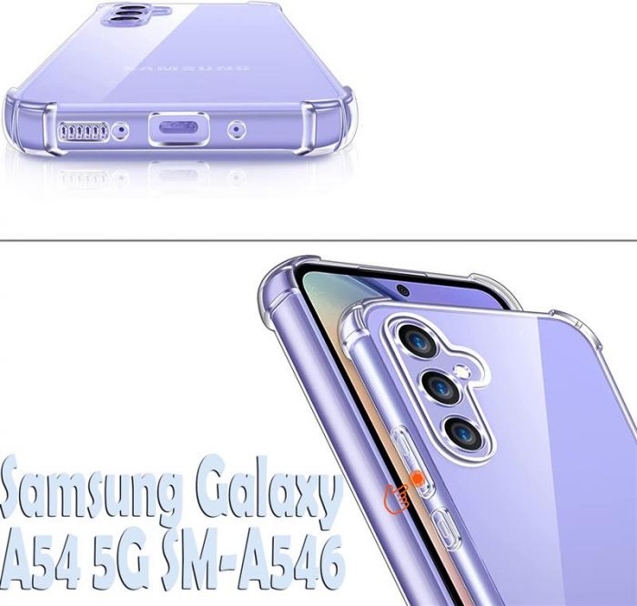 Чохол-накладка BeCover Anti-Shock для Samsung Galaxy A54 5G SM-A546 Clear (709085)