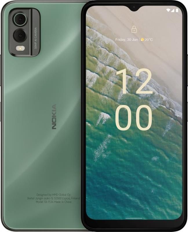 Смартфон Nokia C32 4/64GB Dual Sim Green