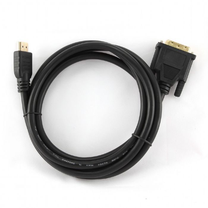 Кабель Cablexpert HDMI - DVI (M/M), 0.5 м, Black (CC-HDMI-DVI-0.5M)