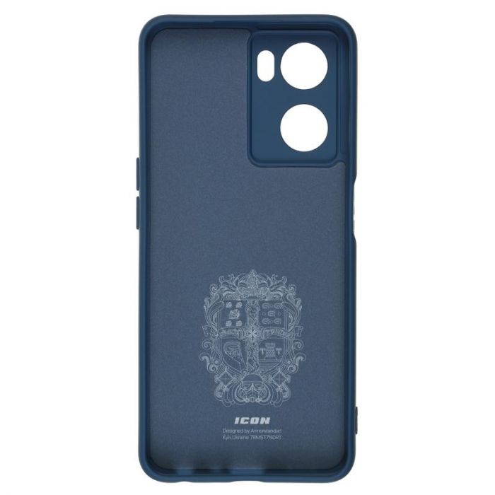 Чохол-накладка Armorstandart Icon для Oppo A57s 4G Camera cover Dark Blue (ARM68119)