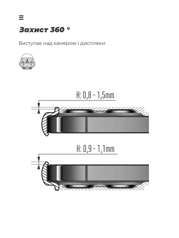 Чохол-накладка Armorstandart Icon для Samsung Galaxy M14 5G SM-M146 Camera cover Black (ARM66672)