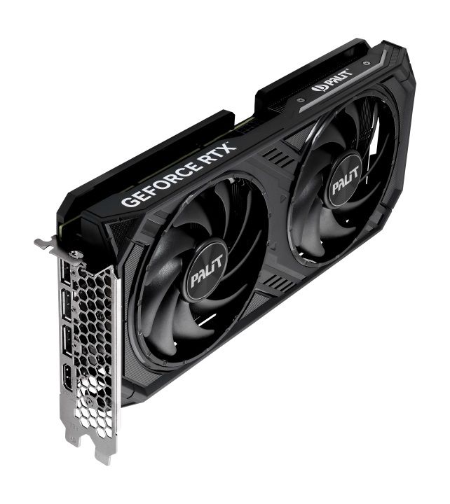 Відеокарта GF RTX 4060 Ti  8GB GDDR6 Dual OC Palit (NE6406TT19P1-1060D)