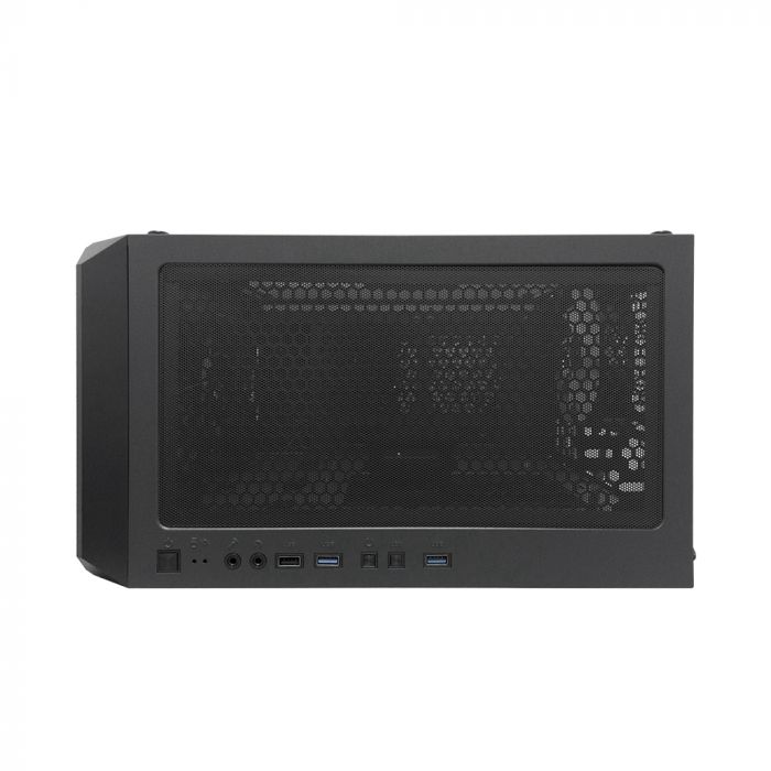 Корпус 1stPlayer T5-BK-4F1 Black без БЖ