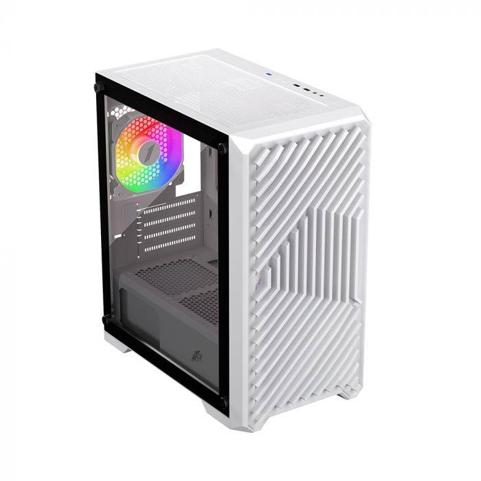 Корпус 1stPlayer T5-WH-4F1-W White без БЖ