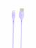 Кабель SkyDolphin S22T Soft Silicone USB - USB Type-C (M/M), 1 м, Violet (USB-000603)