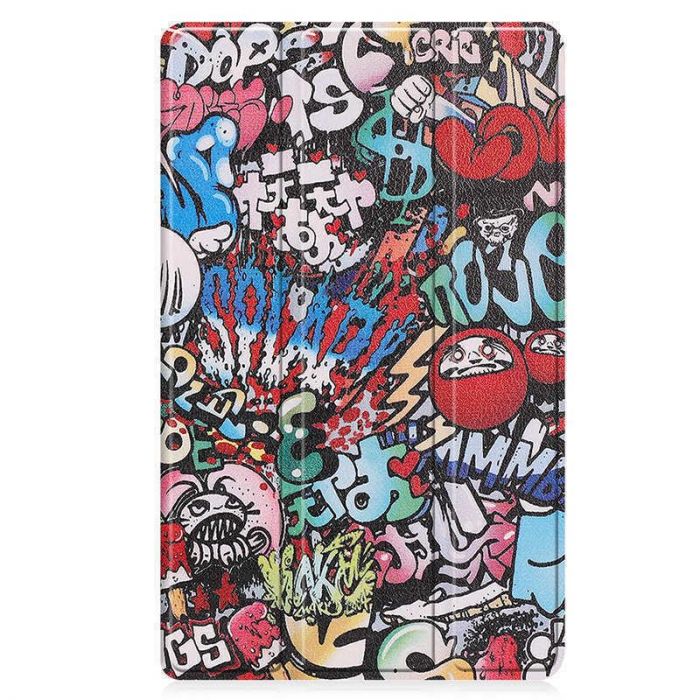 Чохол-книжка BeCover Smart для Lenovo Tab M8 (4rd Gen) TB-300FU Graffiti (709218)