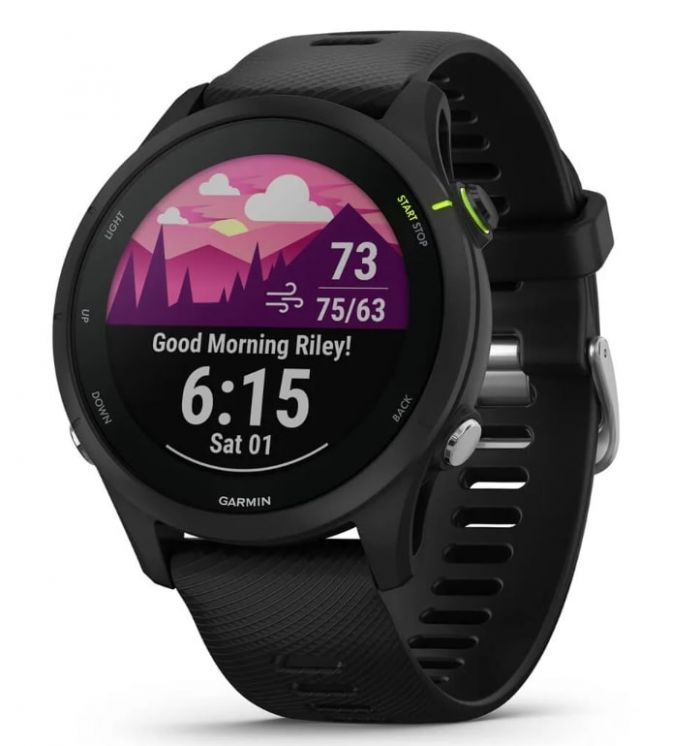 Смарт-годинник Garmin Forerunner 255 Music Black (010-02641-48)